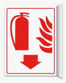 Fire Extinguisher 2 Way Sign, HD Png Download, Free Download