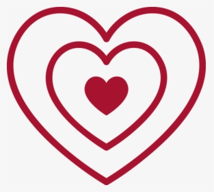 Red Heart Outline Png Image - Heart, Transparent Png, Free Download