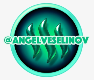 No4 Steemit Icon Giveaway Angelveselinov Teal Full - Circle, HD Png Download, Free Download