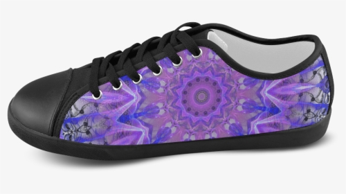 Abstract Plum Ice Crystal Palace Lattice Lace Men"s - Sneakers, HD Png Download, Free Download
