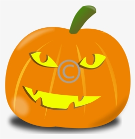 Pumpkin Halloween Clip Art Sad, HD Png Download, Free Download