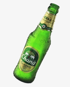 Transparent Beer Bottle Vector Png - Beer Chang Thailand Png, Png Download, Free Download