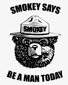 Smokey Bear Logo Png , Png Download - Smokey Bear 75th Birthday, Transparent Png, Free Download