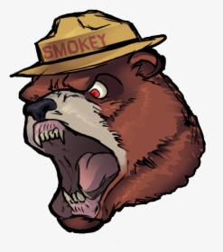 Smokey The Bear Mad, HD Png Download, Free Download