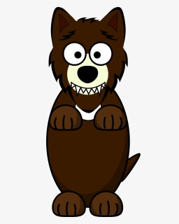 Cartoon Wolf Clipart, HD Png Download, Free Download