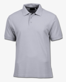 Gray Polo T Shirt , Png Download - T Shirt Collar Png, Transparent Png, Free Download