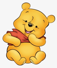 Clipart Clipart In Color Black - Baby Winnie The Pooh Clipart, HD Png Download, Free Download