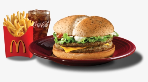 Fast Food Transparent Image - 4 Köfteli Big Mac, HD Png Download, Free Download