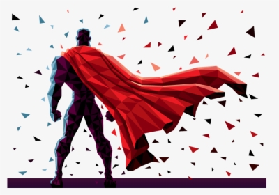 Superhero Back, HD Png Download, Free Download