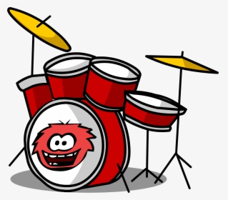 Drum Kit Sprite - Drum Kit Clipart, HD Png Download, Free Download