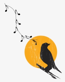 Beatles Tees - "blackbird - Illustration, HD Png Download, Free Download