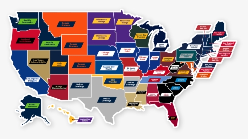 Top Sports Teams By State - Most Googled Democratic Candidate, HD Png Download, Free Download