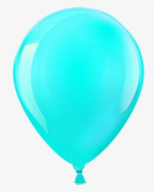 Light Blue Balloon - Balloon, HD Png Download, Free Download