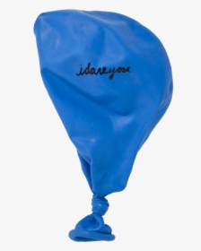 Blue Deflated Balloon Art, HD Png Download, Free Download