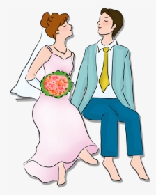 Wedding Cartoon Pixabay, HD Png Download, Free Download