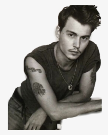 Young Johnny Depp Tattoos , Png Download - Johnny Depp Young Tattoo, Transparent Png, Free Download