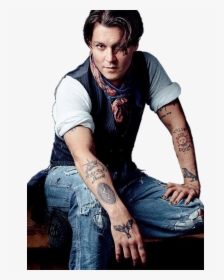 Johnny Depp Leg Tattoo , Png Download - Johnny Depp Tattoos 2019, Transparent Png, Free Download