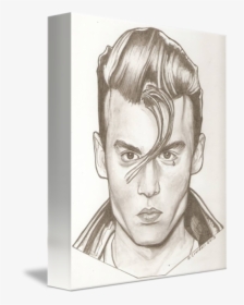 Johnny Depp By Rob - Art Johnny Depp Portrait Drawing, HD Png Download, Free Download
