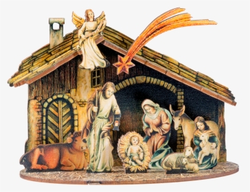 Self Assembly Crib "birth Of Christ - Creche De Noel Png, Transparent Png, Free Download