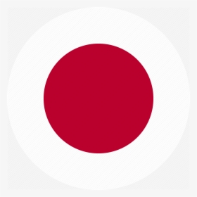 Japan Flag Png - Circle, Transparent Png, Free Download