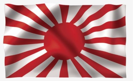 Rising Sun Japanese Flag, HD Png Download, Free Download