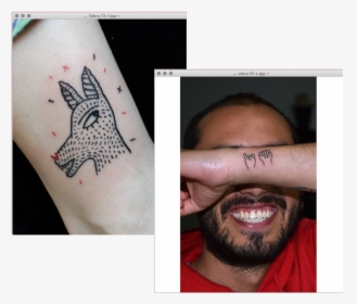 Handpoked Tattoos, HD Png Download, Free Download