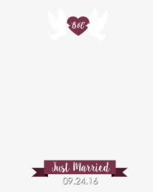 Just-married , Png Download - Sign, Transparent Png, Free Download