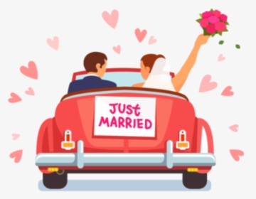Transparent Just Married Clip Art, HD Png Download, Free Download
