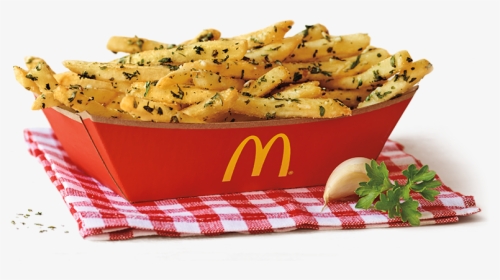 Mcdonald Fries Png - Herb And Garlic Seasoned Fries Mcdonalds, Transparent Png, Free Download