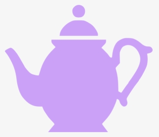 Flower Teapot Clipart Banner Royalty Free Library Teapot - Purple Teapot Clipart Free, HD Png Download, Free Download
