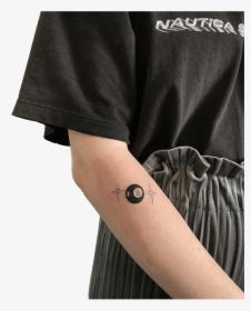 Small 8 Ball Tattoo, HD Png Download, Free Download