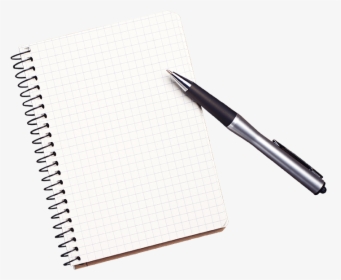 Notebook Transparent Pen - Notebook With Pen Png, Png Download, Free Download