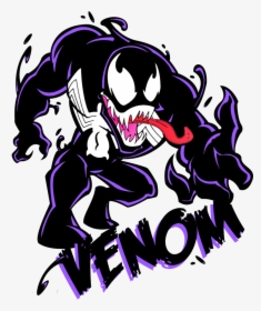 Spider Man Art Carnage - Venom Logo, HD Png Download, Free Download