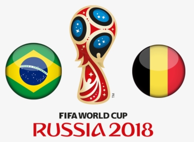 Fifa World Cup 2018 Quarter-finals Brazil Vs Belgium - World Cup Brazil Vs Belgium, HD Png Download, Free Download