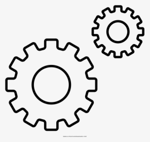 Cogs Coloring Page - Service Tool Free Icon, HD Png Download, Free Download