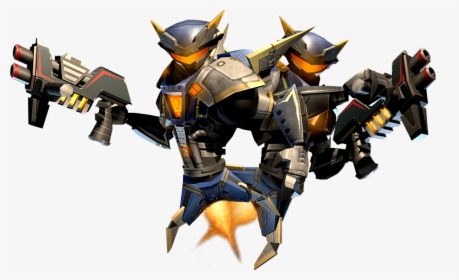 Transparent Ratchet And Clank Png - Ratchet And Clank Deadlocked Robots, Png Download, Free Download