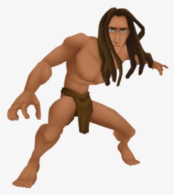 Kingdom Hearts Wiki - Tarzan Disney, HD Png Download, Free Download