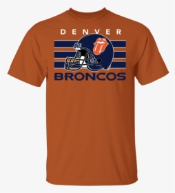 Denver Broncos The Rolling Stones Shirt Shirt, Long - Steelers Helmet Facing Left, HD Png Download, Free Download