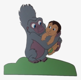 Affe Mit Tarzan - Cartoon, HD Png Download, Free Download