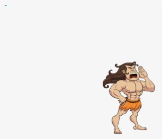 Tarzan Shouting, HD Png Download, Free Download