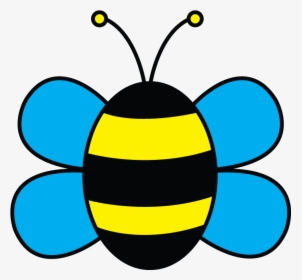 Honeybee Drawing Simple Huge Freebie Download For Powerpoint - Easy To Draw Bees, HD Png Download, Free Download