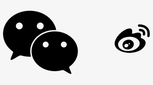 Wechat - Wechat Icon White Png, Transparent Png, Free Download