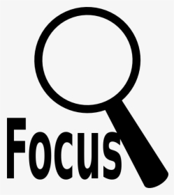 Magnifier Focus Clip Art - Focus Clipart, HD Png Download, Free Download