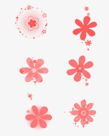 Hand Painted Petal Vector Transparent Element Png And - Silver Snowflake Stickers, Png Download, Free Download