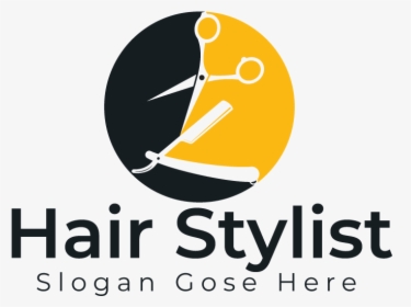Hair Stylist Logo Design - Graphic Design, HD Png Download, Free Download