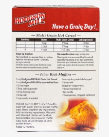 Multi Grain Hot Cereal - Breakfast Cereal, HD Png Download, Free Download