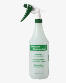 Empty Spray Bottle "sanitizer Disinfectant - Bottle, HD Png Download, Free Download