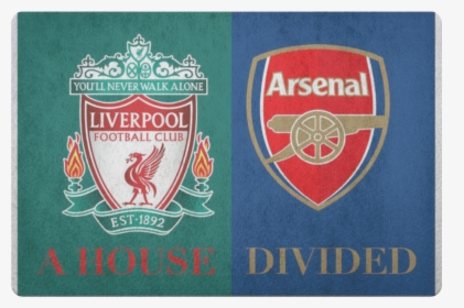 House Divided Soccer Futbol Man Cave Decor Liverpool - Liverpool Fc, HD Png Download, Free Download