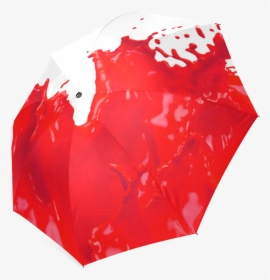 Glossy Red Paint Splash Foldable Umbrella - Illustration, HD Png Download, Free Download