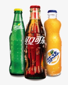 Coca Cola Fanta Sprite Png - Coke Fanta Sprite Bottle, Transparent Png, Free Download
